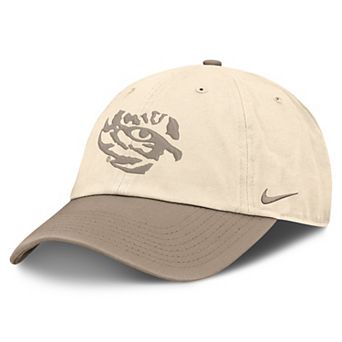 Men's Nike Natural/Khaki LSU Tigers Two-Tone Club Adjustable Hat