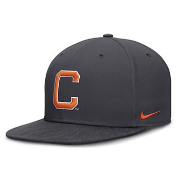 Men's Nike Anthracite Clemson Tigers Pro Dri-FIT Fitted Hat
