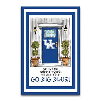 "Kentucky Wildcats As For Me 12"" x 18"" Garden Flag"