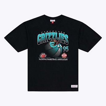 Men's Mitchell & Ness Black Vancouver Grizzlies Core Graphic T-Shirt
