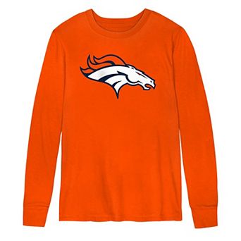 Preschool Outerstuff Orange Denver Broncos Primary Logo Long Sleeve T-Shirt