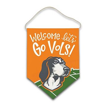 Tennessee Volunteers Welcome Canvas Hanger