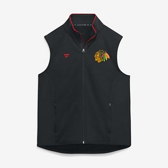 Men's Fanatics Black Chicago Blackhawks Authentic Pro Rink Vest