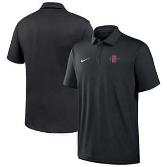 Men's Nike Black San Diego State Aztecs 2026 Sideline Polo