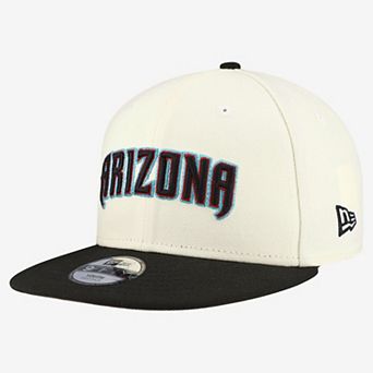 Youth New Era White Arizona Diamondbacks Two-Tone 9FIFTY Snapback Hat