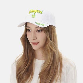 Women's ZooZatz White Oregon Ducks Sweet Spirit A-Frame Adjustable Hat