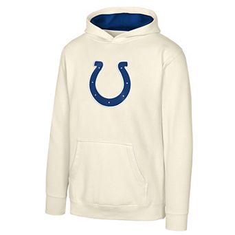 Youth Outerstuff Natural Indianapolis Colts Prime Pullover Hoodie