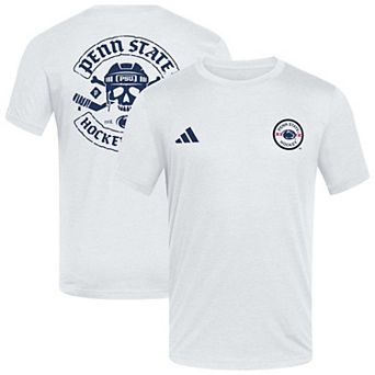 Men's adidas White Penn State Nittany Lions Hockey Valley Blend T-Shirt