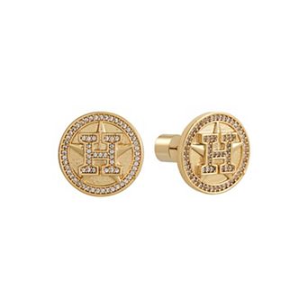 by Jill Martin Houston Astros Glam Day Post Back Earrings