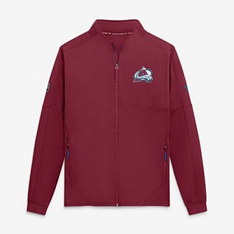 Men's Fanatics Burgundy Colorado Avalanche Authentic Pro Rink Fleece Full-Zip Jacket