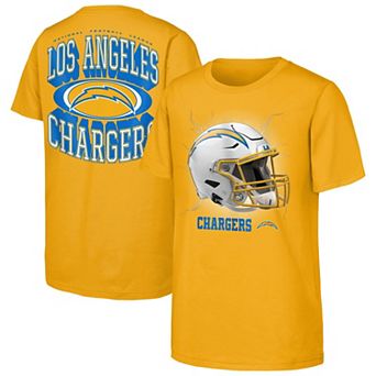 Youth Outerstuff Gold Los Angeles Chargers Winning Mentality T-Shirt