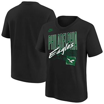 Youth Nike Black Philadelphia Eagles Vintage T-Shirt