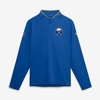 Men's Fanatics Royal Buffalo Sabres Authentic Pro Rink Lightweight Quarter-Zip Pullover