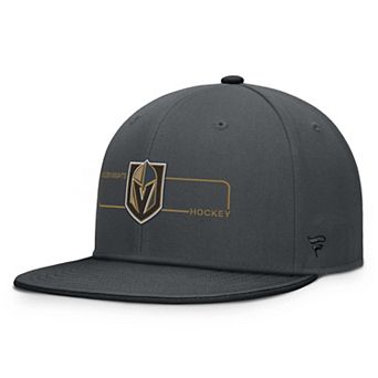 Men's Fanatics Charcoal Vegas Golden Knights Authentic Pro Rink Snapback Hat