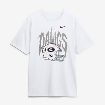 Men's Nike White Georgia Bulldogs Whiteout Dawgs T-Shirt