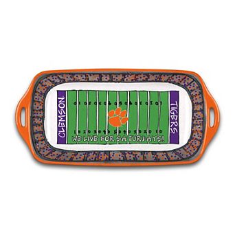 Clemson Tigers Melamine Stadium Platter