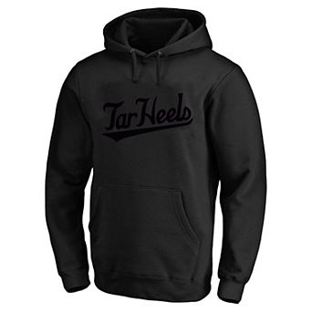 Men's Profile Black North Carolina Tar Heels Tonal Hoodie
