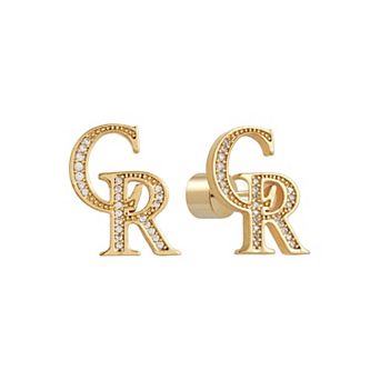 by Jill Martin Colorado Rockies Glam Day Post Back Earrings