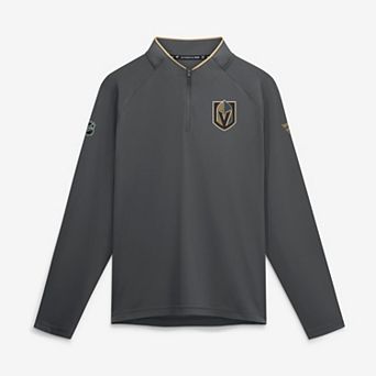 Men's Fanatics Charcoal Vegas Golden Knights Authentic Pro Rink Lightweight Quarter-Zip Pullover