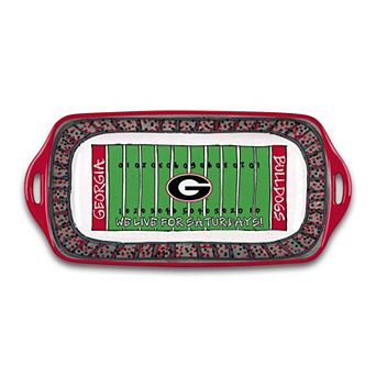 Georgia Bulldogs Melamine Stadium Platter
