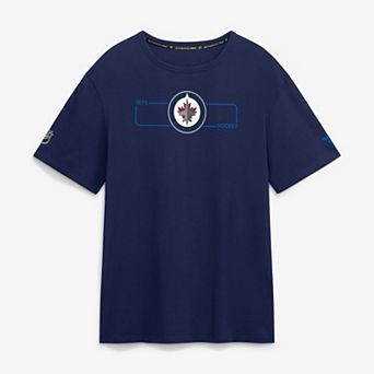 Men's Fanatics Navy Winnipeg Jets Authentic Pro Primary Logo T-Shirt