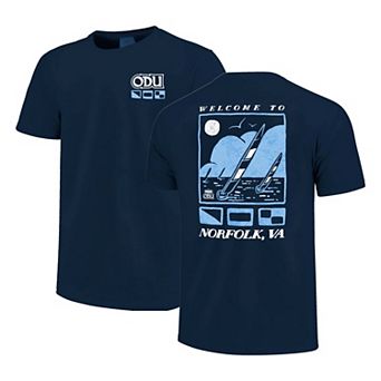 Unisex Navy Old Dominion Monarchs Comfort Colors Hyper Local T-Shirt