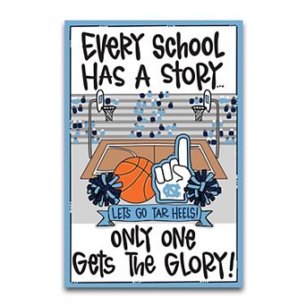 "North Carolina Tar Heels Every School Has A Story 12"" x 18"" Garden Flag"
