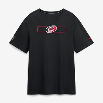 Men's Fanatics Black Carolina Hurricanes Authentic Pro Primary Logo T-Shirt