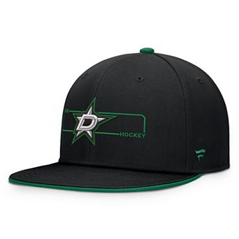 Men's Fanatics Black Dallas Stars Authentic Pro Rink Snapback Hat