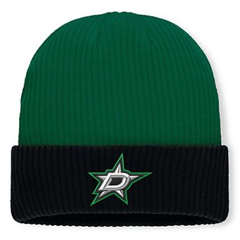 Men's Fanatics Kelly Green Dallas Stars Authentic Pro Rink Cuffed Knit Hat