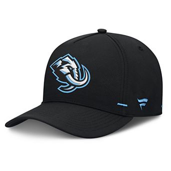 Men's Fanatics Black Utah Mammoth Authentic Pro Rink Bar Tacks A-Frame Adjustable Hat