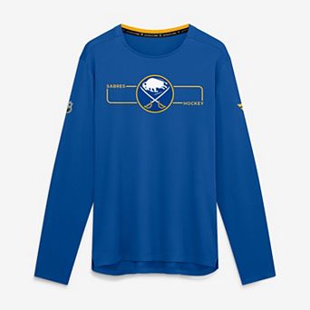 Men's Fanatics Royal Buffalo Sabres Authentic Pro Rink Tech Long Sleeve T-Shirt