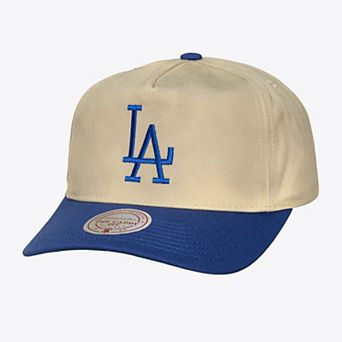 Men's Mitchell & Ness Cream Los Angeles Dodgers Retro Roots Deadstock Cooperstown Snapback Hat