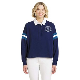 Women's WEAR by Erin Andrews Navy Minnesota Lynx Rugby Polo