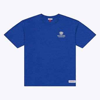 Men's Mitchell & Ness Royal Golden State Warriors Core Essentials T-Shirt