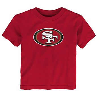 Infant Outerstuff Scarlet San Francisco 49ers Primary Logo T-Shirt