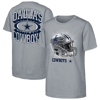 Youth Outerstuff Silver Dallas Cowboys Winning Mentality T-Shirt