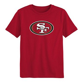 Preschool Outerstuff Scarlet San Francisco 49ers Primary Logo T-Shirt