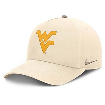 Men's Nike Natural West Virginia Mountaineers Rise Adjustable Hat