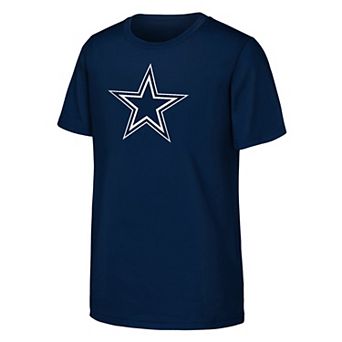 Youth Outerstuff Navy Dallas Cowboys Primary Logo T-Shirt