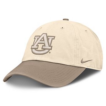 Men's Nike Natural/Khaki Auburn Tigers Two-Tone Club Adjustable Hat