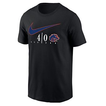 Men's Nike Black Boise State Broncos 40 Years of Blue Turf T-Shirt