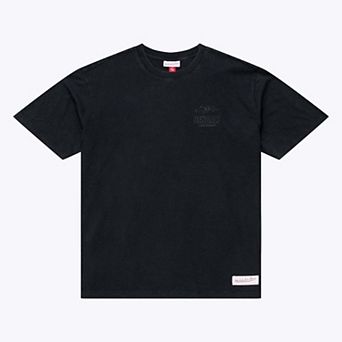 Men's Mitchell & Ness Black Cincinnati Bengals Core Essentials Micro Logo T-Shirt