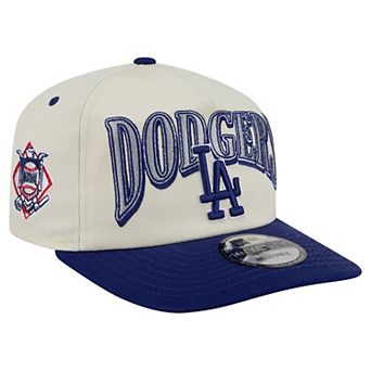 Men's New Era Cream/Royal Los Angeles Dodgers Vintage 19TWENTY Adjustable Hat