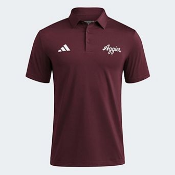 Men's adidas Maroon Texas A&M Aggies Ultimate 365 Solid Polo