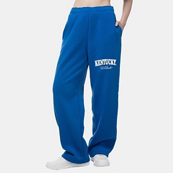 Women's ZooZatz Royal Kentucky Wildcats Wordmark Fleece Sweatpants