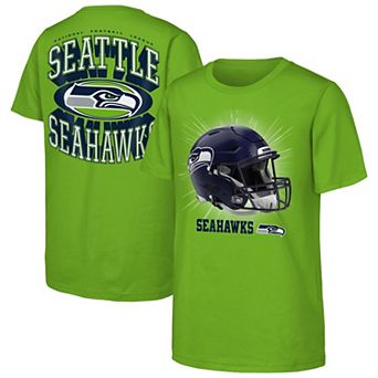 Youth Outerstuff Neon Green Seattle Seahawks Winning Mentality T-Shirt