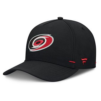 Men's Fanatics Black Carolina Hurricanes Authentic Pro Rink Bar Tacks A-Frame Adjustable Hat