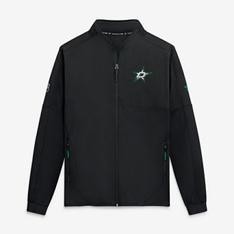Men's Fanatics Black Dallas Stars Authentic Pro Rink Fleece Full-Zip Jacket