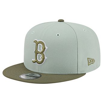 Men's New Era Light Green/Olive Boston Red Sox Color Pack 9FIFTY Snapback Hat